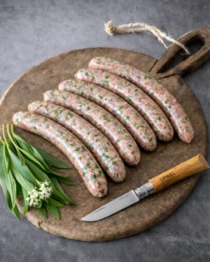 Chipolatas à l'ail des ours