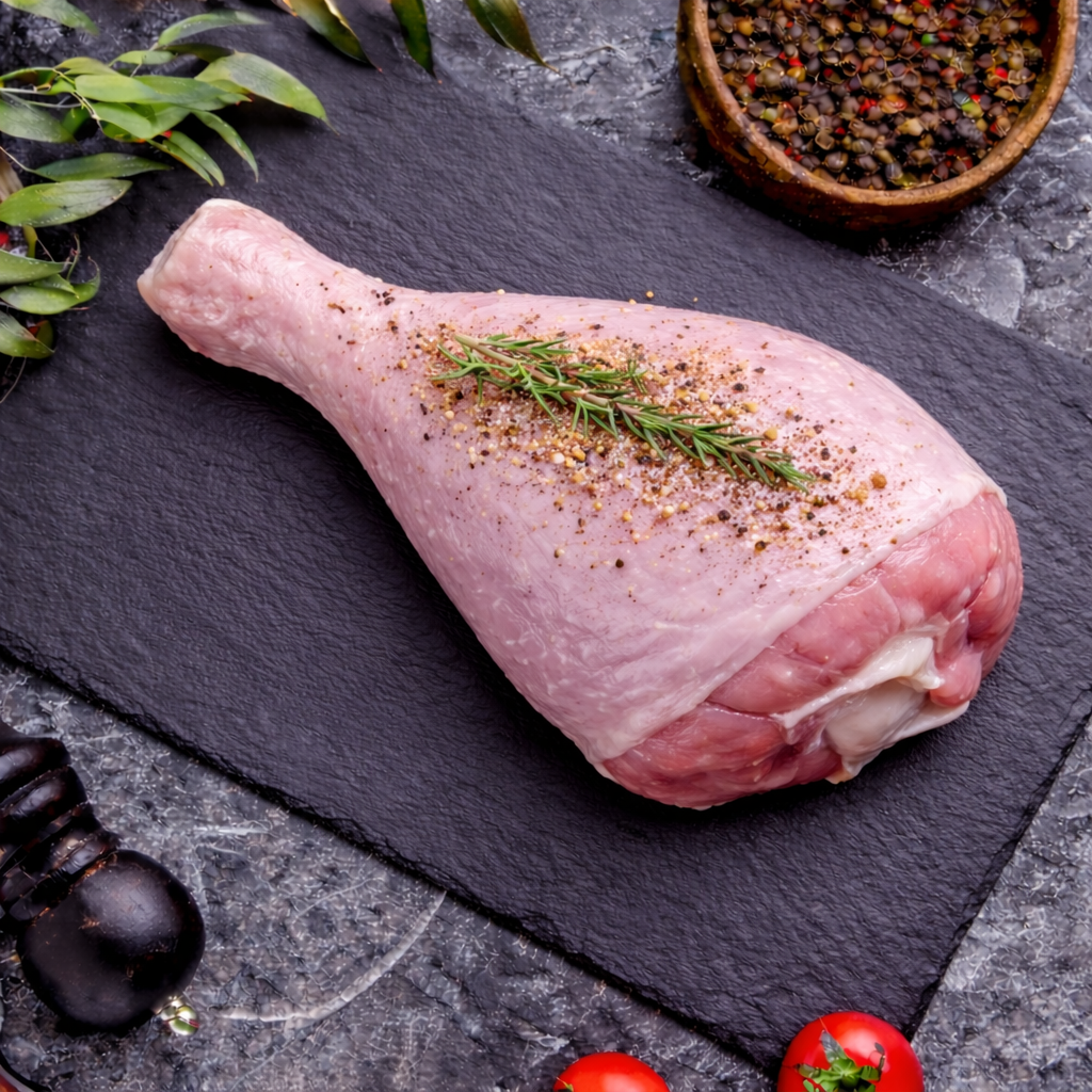 Cuisse de Dinde Fermière x1 pièces sous-vide (environ 1.2kg/pcs)