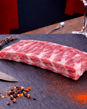 Travers de Porc à la pièces